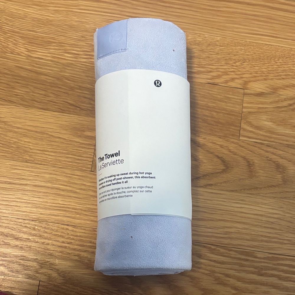 Lululemon Athletica Light Blue/Purple Yoga Towel